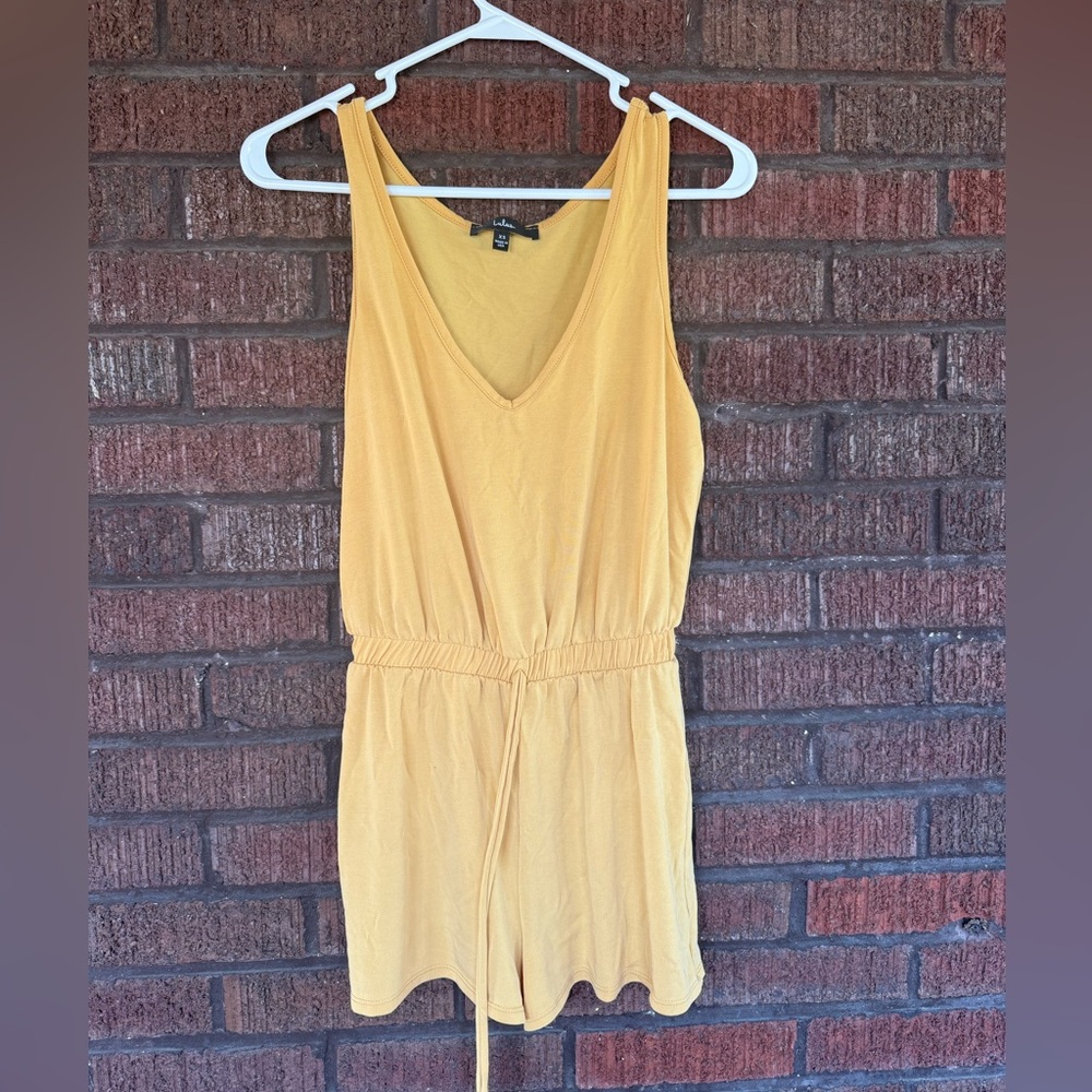 Lulus yellow romper